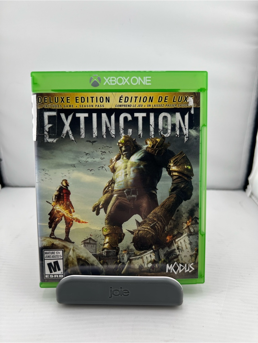 📀Xbox one Extinction Deluxe Edition - Green Case